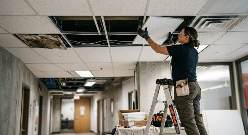 Grid Ceiling Repair in Boulder, CO