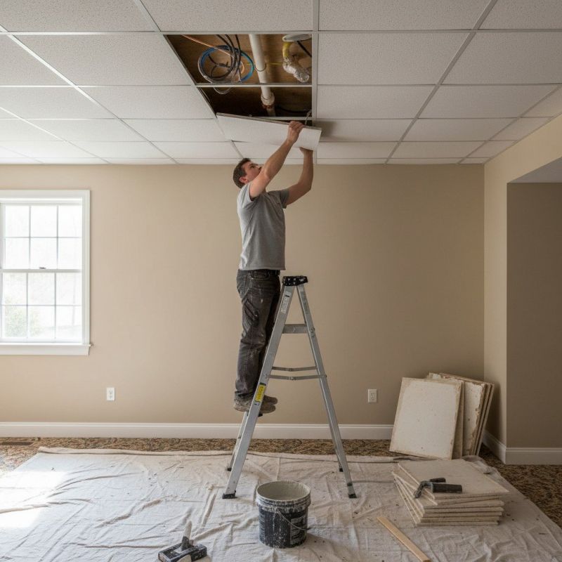 Suspended Ceiling Repair in Longmont, CO